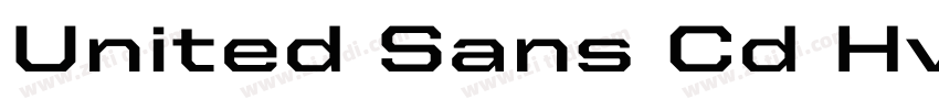 United Sans Cd Hv字体转换